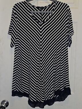 Ransom Striped V-Neck